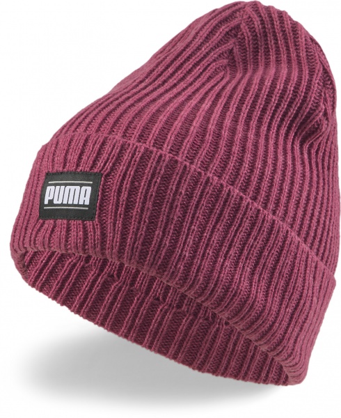 Шапка Puma RIBBED CLASSIC CUFF BEANIE 2403805 р.one size разноцветный