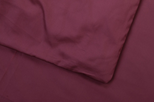 Комплект постельного белья Stone Wash евро вишневый La Nuit 