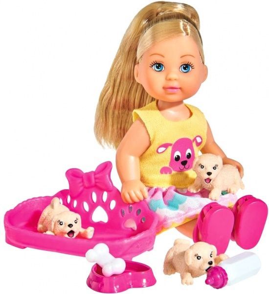 Кукольный набор Simba Эви Маленькие питомцы
