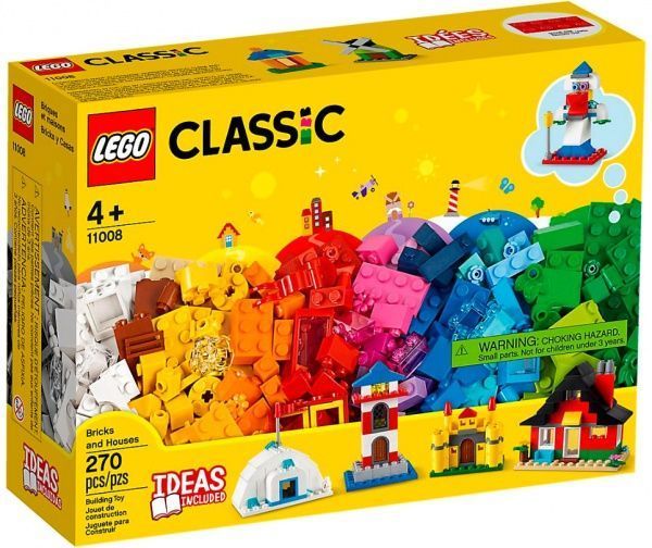 Конструктор LEGO Classic Кубики и дома 11008