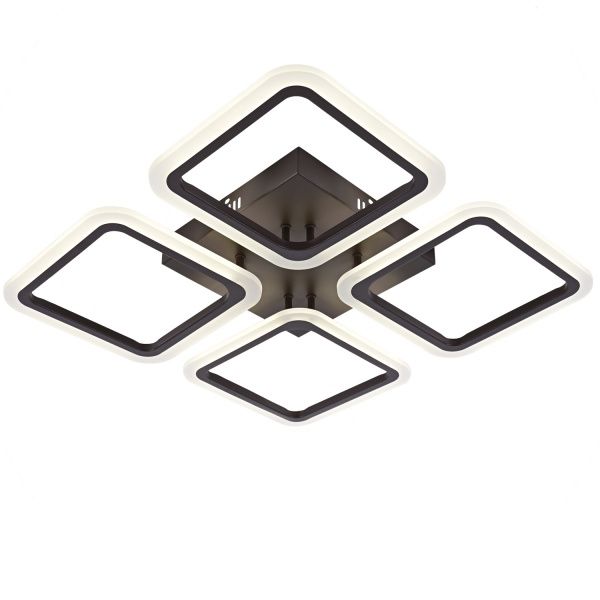 Люстра светодиодная Victoria Lighting 120 Вт коричневый Rhombus/PL4 coffee 