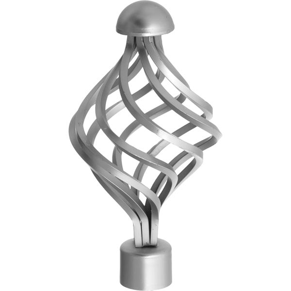 Наконечник Cardinal Навона наборной d25 мм сатин никель 