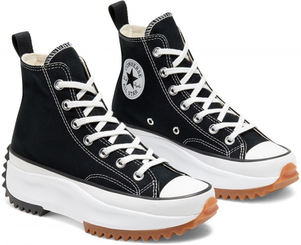 Кеды Converse RUN STAR HIKE CANVAS PLATFORM 166800C р.US 9 черный