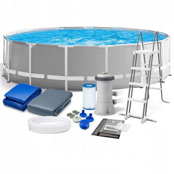 Бассейн каркасный Intex арт. 26726 круглый (457х122 см)