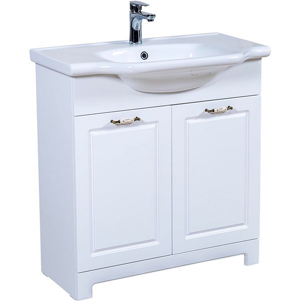 Тумба напольная Aqua Rodos Классик с умывальником New Klasik 80