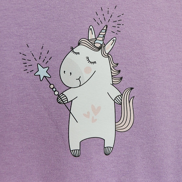 Боди для девочки Blanka р.80 фиолетовый 110194 