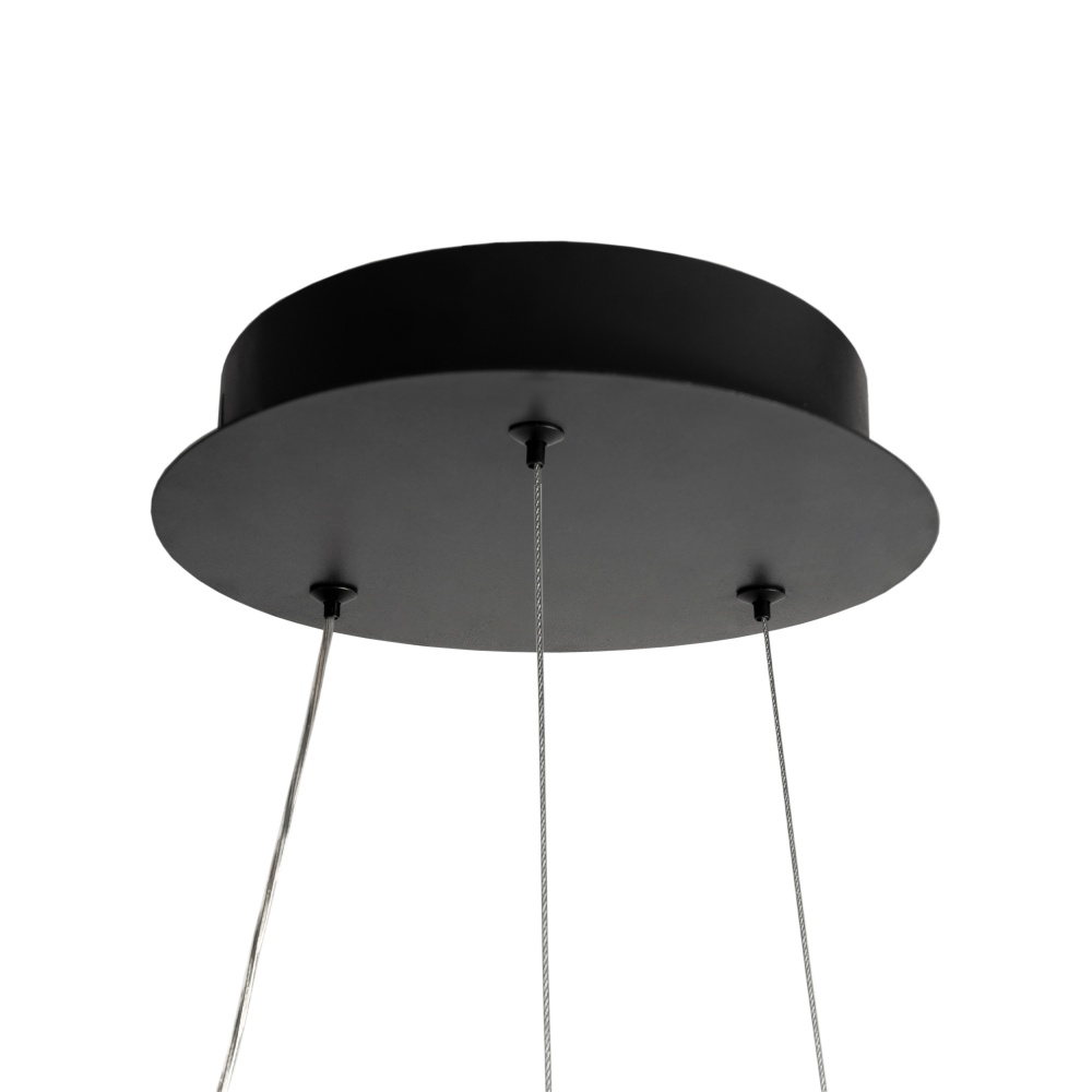 Люстра Miorro LED Lamantino пульт ДУ 1x80 Вт LED-модуль черный 51-313-019