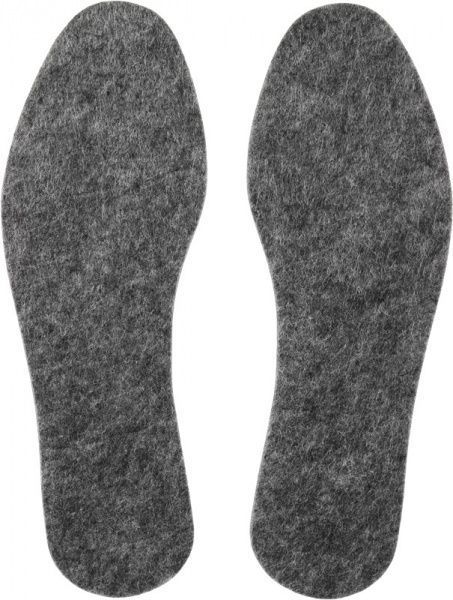 Устілки для взуття з повсті і фольги Comfort Textile Group 38 темно-сірий