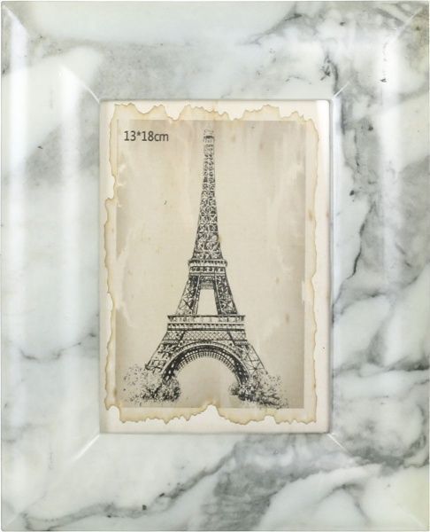 Рамка для фото Мрамор 21,5х31,5х1,5 см серый 13х18 см 