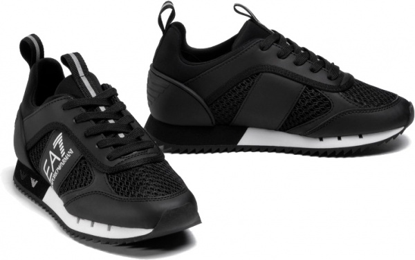 Кроссовки EA7 Tessuto sneaker X8X027-XK050-A120 р.37 1/3 черный