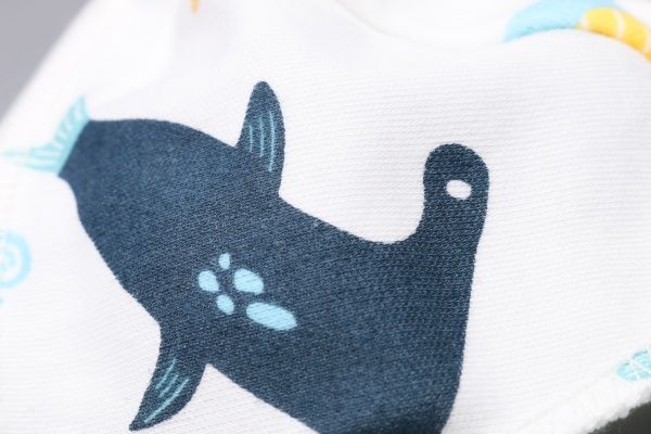 Шапочка детская ТМ Софія Atlantic р.38 белый с голубым 213138