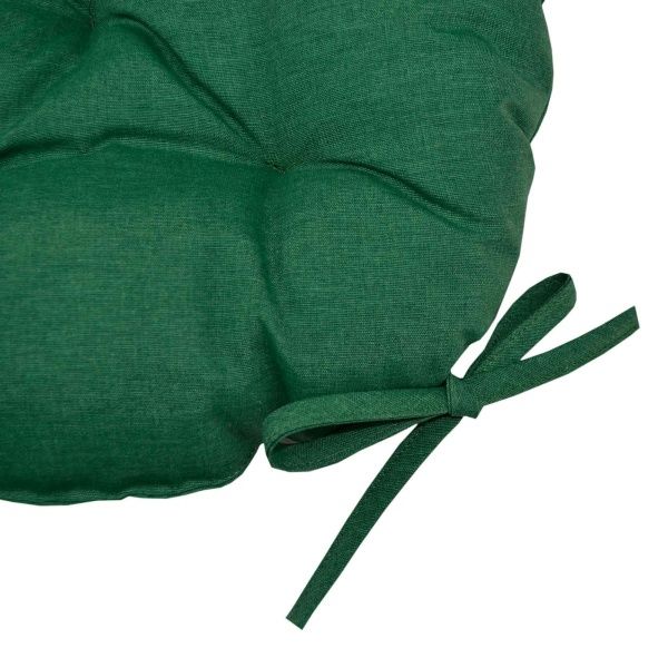 Подушка на стул РОУЗ зеленая круглая La Nuit