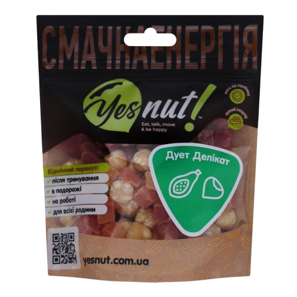 Суміш горіхово-фруктова YESNUT! Дует Делікат 100 г