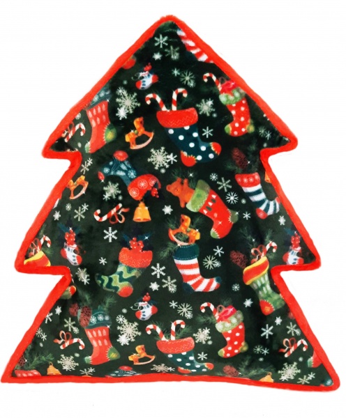 Подушка декоративна Ялинка 37x40 см зелений Анна 