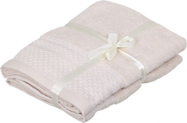 Набор полотенец Rich 50x80 см кремовый UP! (Underprice) 