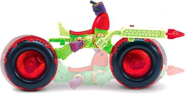 Фигурка TMNT серии «Эволюция Черепашек-Ниндзя» МОТОЦЫКЛ СТЕЛС и РАФАЕЛЬ 