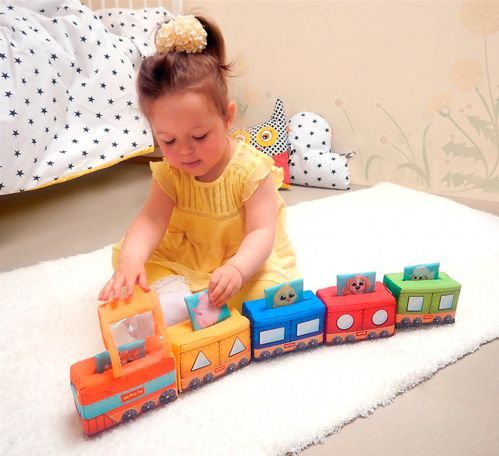 Розвиваюча іграшка Масік Паровозик 30 см МС 090602-08