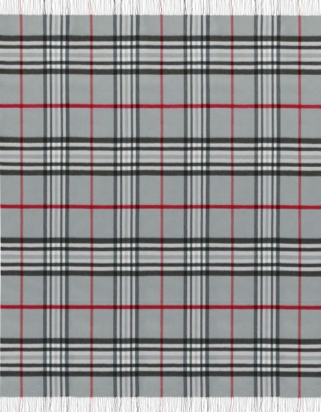 Плед Plaid 130x170 см сірий із малюнком Billerbeck 