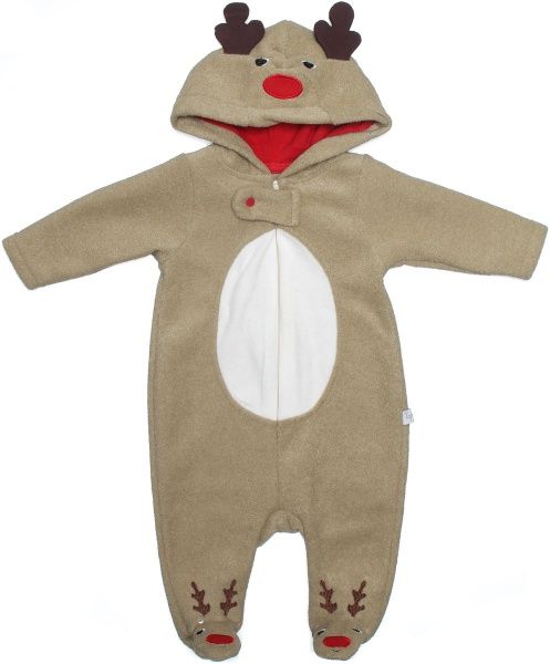 Комбінезон дитячий Фламінго святковий 425-902 р.74 оливковий 