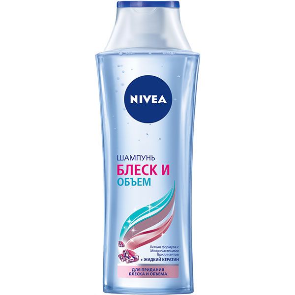 Шампунь Nivea Блиск та об'єм 400 мл