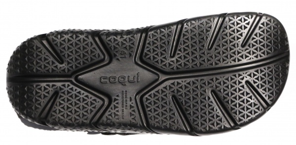 Сабо Coqui 6431 BLACK VELCRO + AMULET 6431-703-2200 р.43 чорний