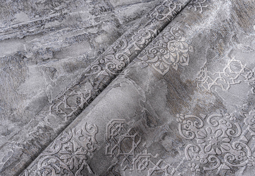 Шпалери вінілові на паперовій основі Слов'янські шпалери Le Grand gold Скеля 4606-10 1,06x10,05 м