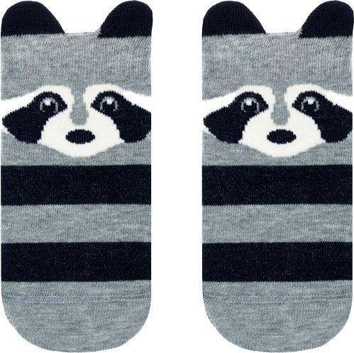 Носки детские Conte-Kids Tip-Top Енотики 317 17С-59СП р.14 серый 