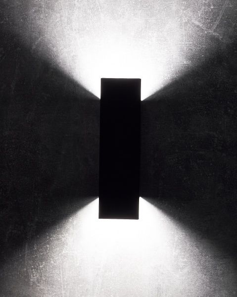 Светильник настенный Iterna BRICK GU10 графит/черный 