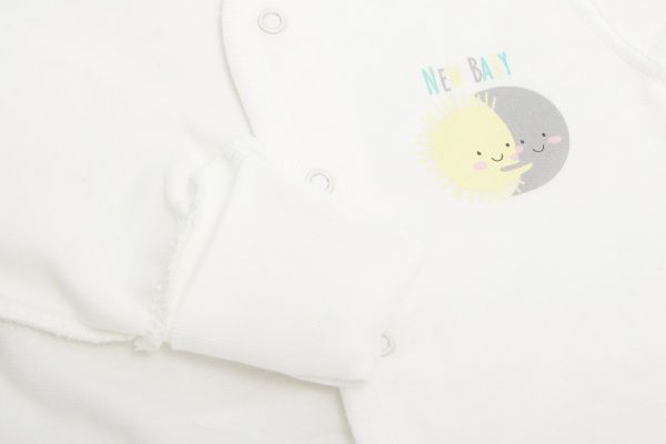 Боди Фламинго ясельный р.62 молочный 365-331 