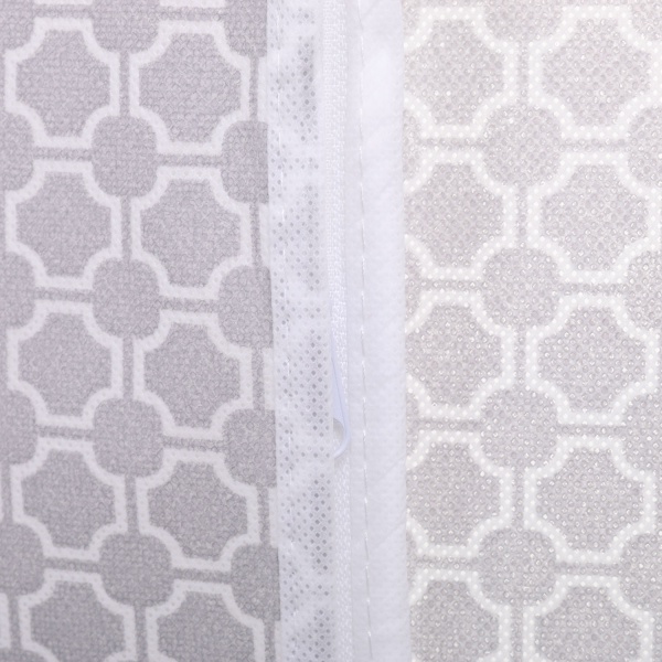 Чехол для одежды Мозаика Vivendi 105x60 см белый с серым