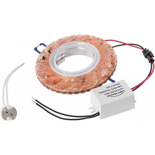 Светильник точечный LightMaster с LED-подсветкой GU5.3 4000 К чайный CL7090 чайний 