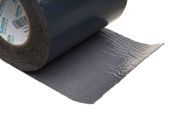 Лента герметизирующая Alenor BF бутиловая 150 мм x 10 м графитовая