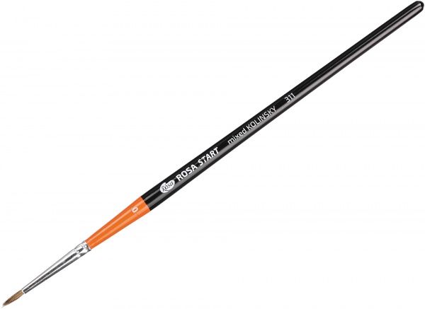 Кисть Колонок круглый, 311 № 0 Rosa Start 