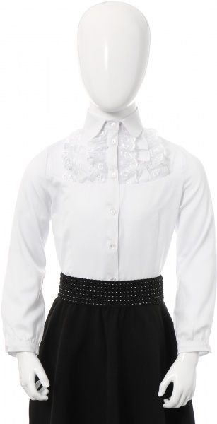 Блуза Веснушка р.152 белый 3003-1 