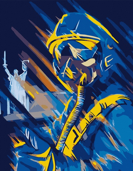 Картина по номерам Призрак 35x45 см Rosa Start 