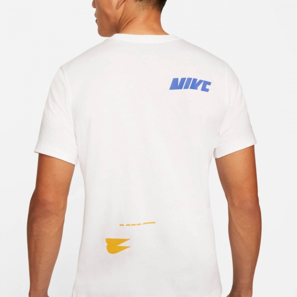 Футболка Nike M NSW ESS+ SPORT 1 TEE DM6377-100 р.S білий