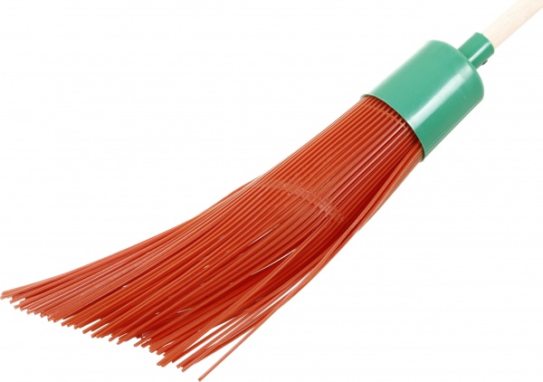 Метла искусственная скошенная №2 в ассортименте