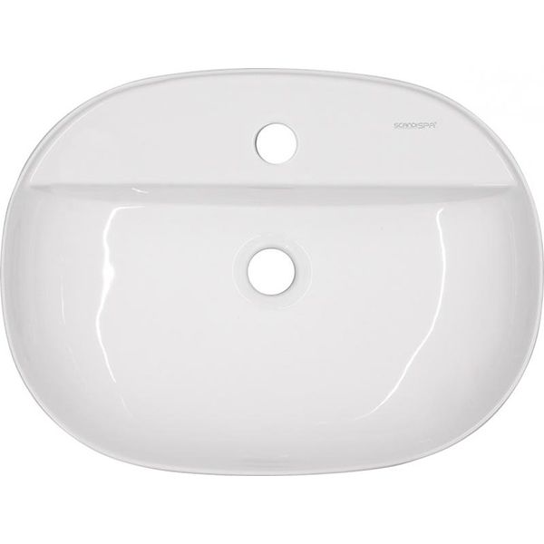 Умывальник с отверстием ScandiSPA CL-1291 50x38 см