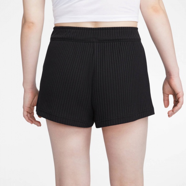 Шорты Nike W NSW RIB JRSY SHORT DV7862-010 р. XS черный