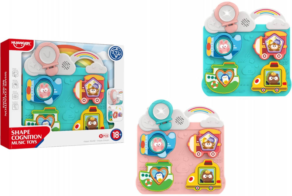 Розвиваюча іграшка Huanger Форми зі світло-звуковим ефектом HE8088