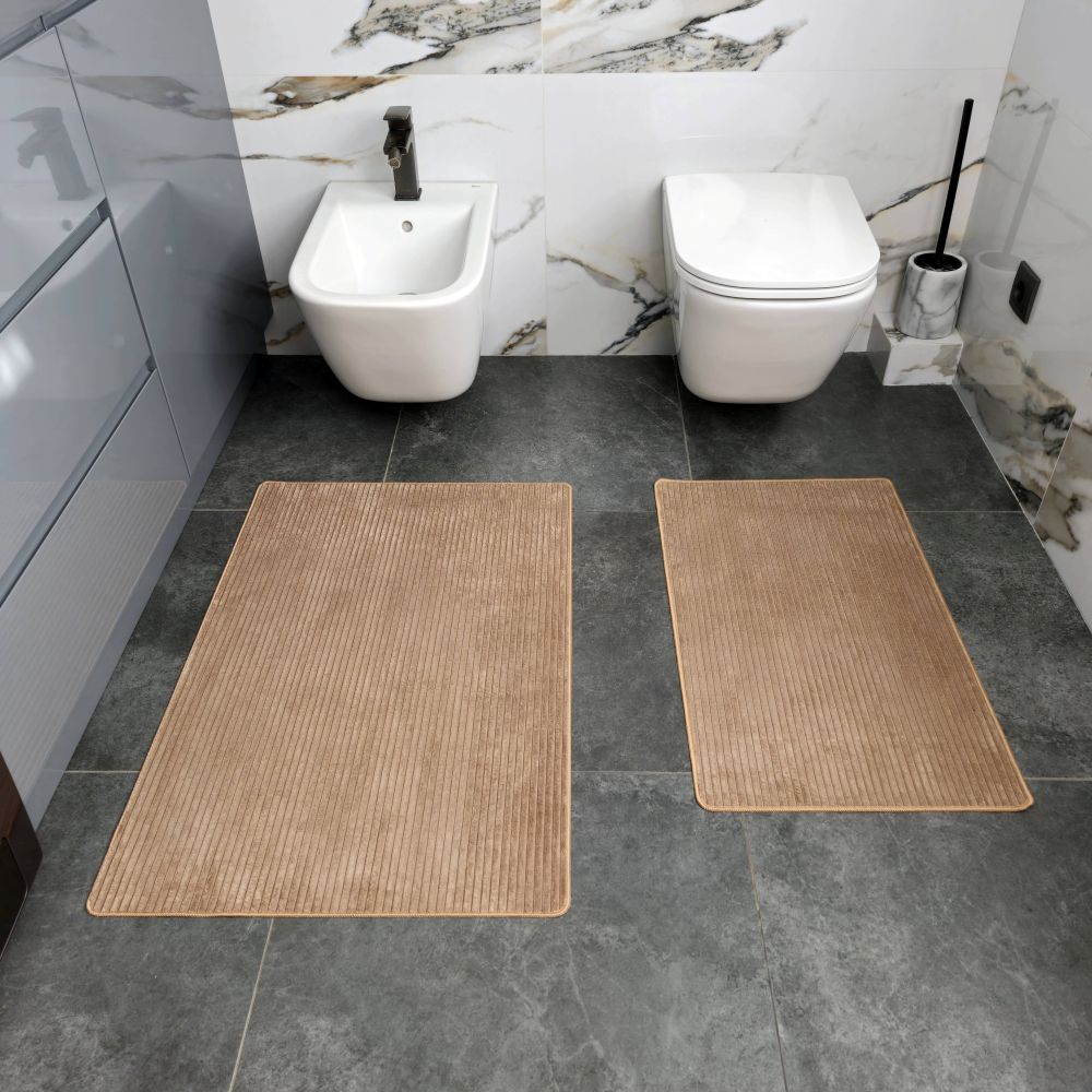 Килимок Dariana Фібра 60x90 см коричневий