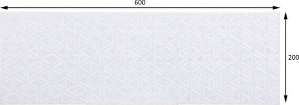 Плитка Emigres Бег Текстиль Бланко 20х60 