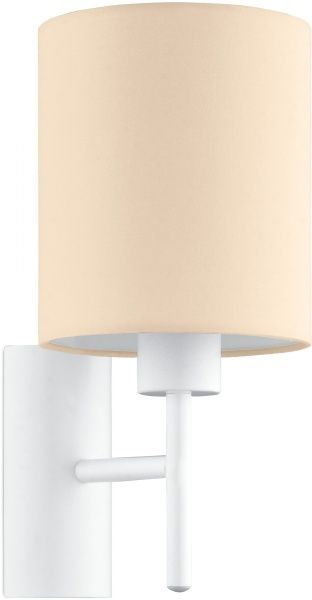 Бра Eglo Pasteri-P 97564 1x60 Вт E27 бело-абрикосовый 