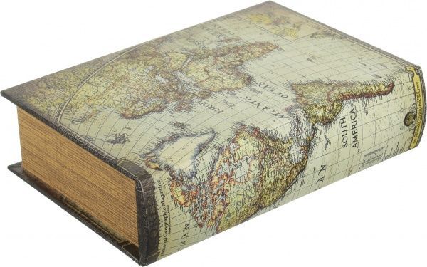 Скринька-книга Карта світу