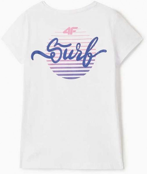 Футболка 4F HJL20-JTSD007A 146 белый