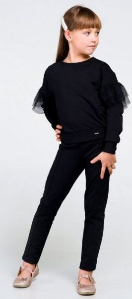 Джемпер для девочки Smil 116443 р.122 черный 