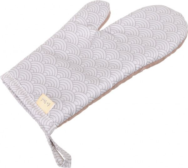 Рукавичка-прихватка Scales 30 см білий із бежевим La Nuit 