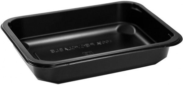 Контейнер Petruzalek гастрономический РР черный 40 шт./уп. 137 x 187 x 36 мм