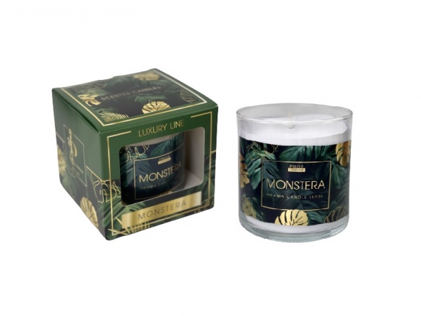 Свічка ароматична Pako-If Luxury Line (М) Monstera 420 г 