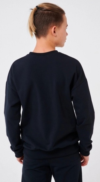 Джемпер для мальчика Smil р.158 черный 116568 